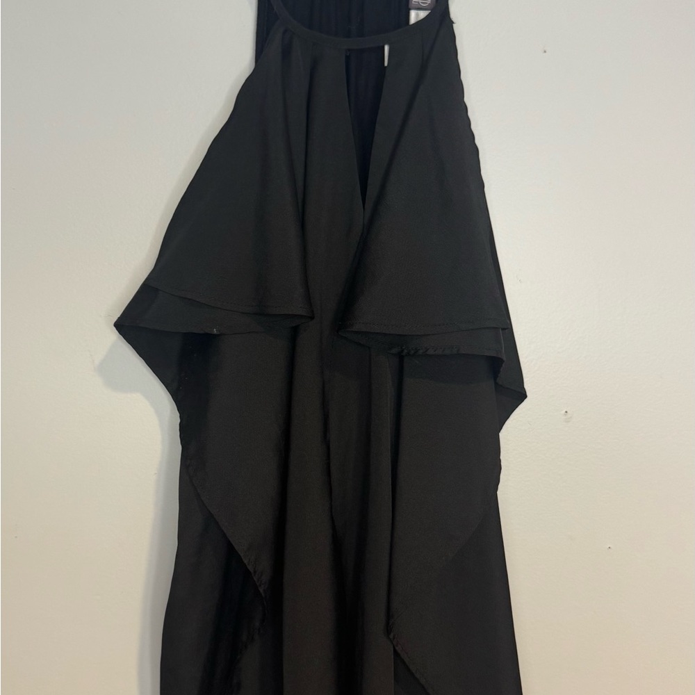 Jennifer Lopez Black High-Low Skirt